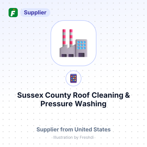 Sussex County Roof Cleaning & Pressure Washing – summary card, no photo uploaded yet