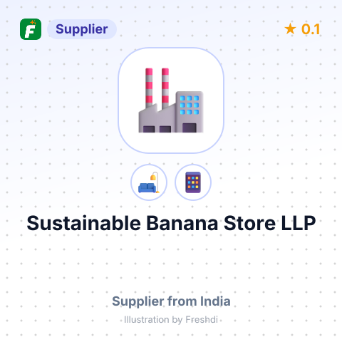 Sustainable Banana Store LLP  – summary card, no photo uploaded yet