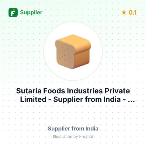 Sutaria Foods Industries Private Limited  – summary card, no photo uploaded yet