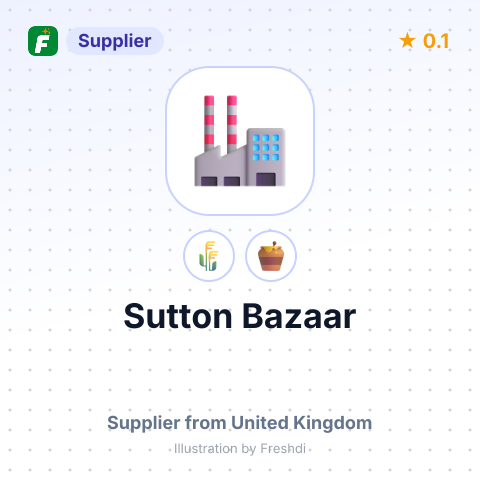 Sutton Bazaar  – summary card, no photo uploaded yet