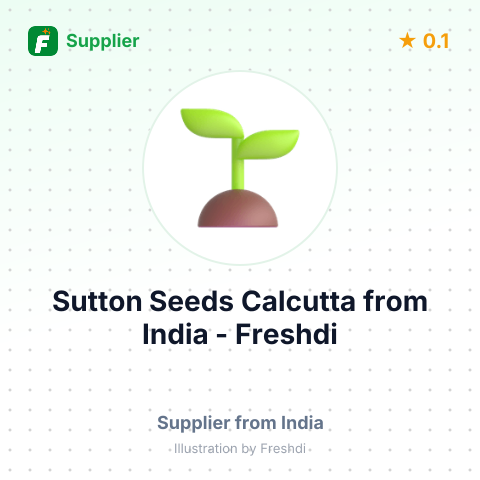 Sutton Seeds Calcutta  – summary card, no photo uploaded yet