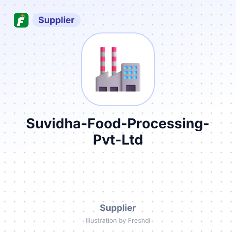 Suvidha Food Processing Pvt Ltd – summary card, no photo uploaded yet