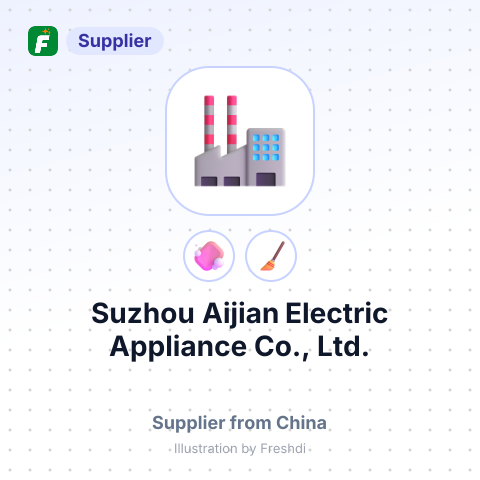 Suzhou Aijian Electric Appliance Co., Ltd. – summary card, no photo uploaded yet