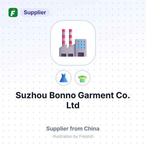Suzhou Bonno Garment Co., Ltd – summary card, no photo uploaded yet