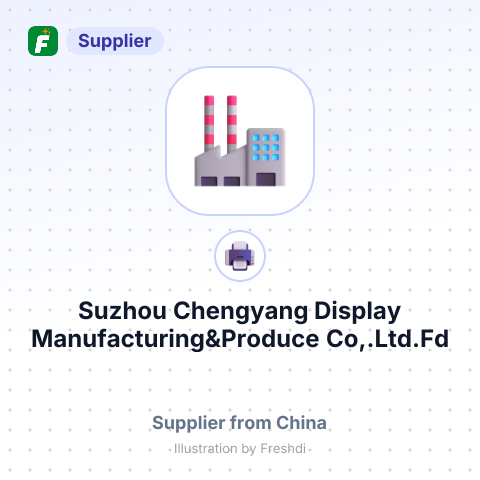 Suzhou Chengyang Display Manufacturing&Produce Co,.Ltd.Fd – summary card, no photo uploaded yet