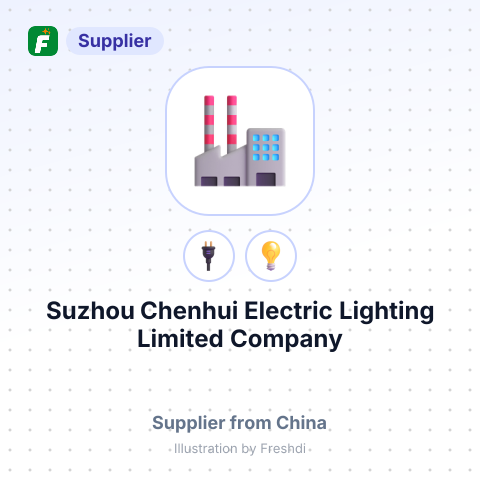 Suzhou Chenhui Electric Lighting Limited Company – summary card, no photo uploaded yet