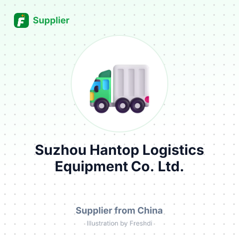 Suzhou Hantop Logistics Equipment Co., Ltd. – summary card, no photo uploaded yet