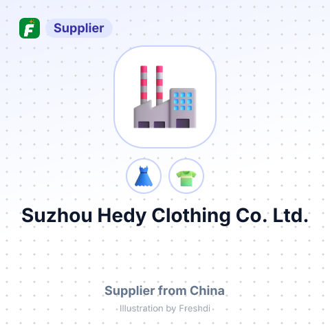 Suzhou Hedy Clothing Co., Ltd. – summary card, no photo uploaded yet
