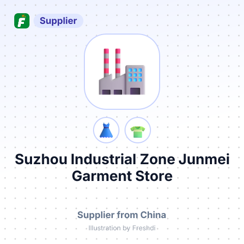 Suzhou Industrial Zone Junmei Garment Store – summary card, no photo uploaded yet