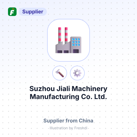 Suzhou Jiali Machinery Manufacturing Co., Ltd. – summary card, no photo uploaded yet