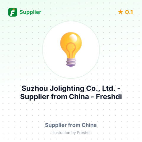 Suzhou Jolighting Co., Ltd.  – summary card, no photo uploaded yet