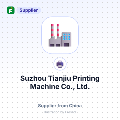 Suzhou Tianjiu Printing Machine Co., Ltd. – summary card, no photo uploaded yet