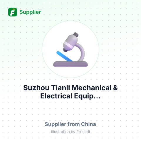 Suzhou Tianli Mechanical & Electrical Equip... – summary card, no photo uploaded yet