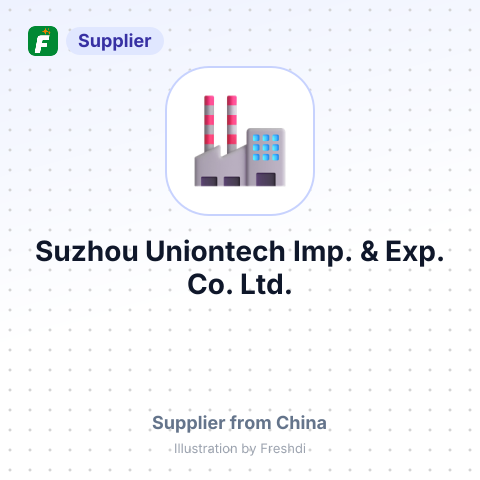 Suzhou Uniontech Imp. & Exp. Co. Ltd. – summary card, no photo uploaded yet