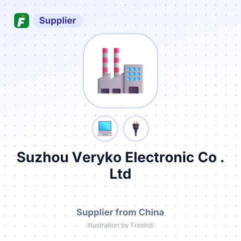 Suzhou Veryko Electronic Co,. Ltd – summary card, no photo uploaded yet