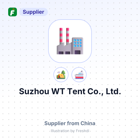 Suzhou WT Tent Co., Ltd. – summary card, no photo uploaded yet