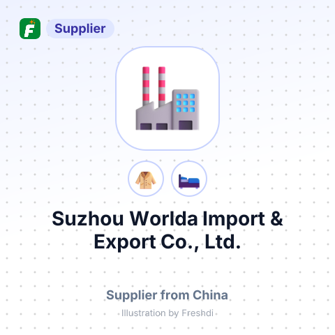 Suzhou Worlda Import & Export Co., Ltd. – summary card, no photo uploaded yet
