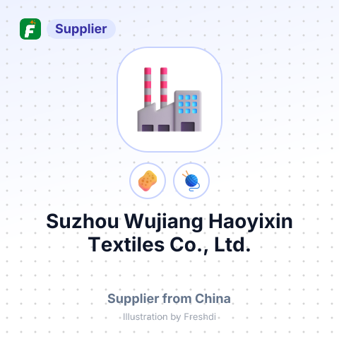 Suzhou Wujiang Haoyixin Textiles Co., Ltd. – summary card, no photo uploaded yet