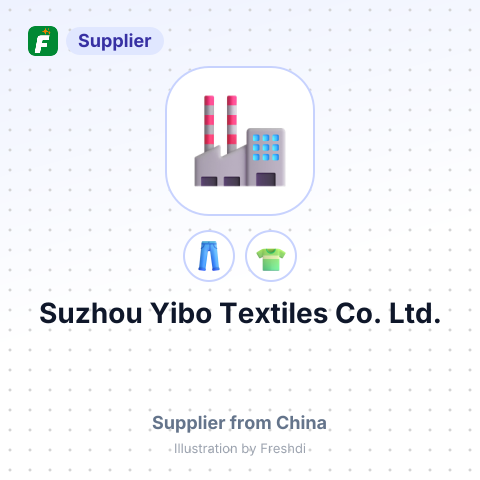 Suzhou Yibo Textiles Co., Ltd. – summary card, no photo uploaded yet