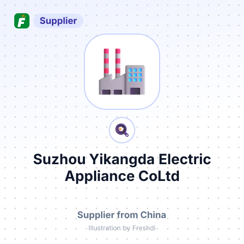 Suzhou Yikangda Electric Appliance CoLtd – summary card, no photo uploaded yet