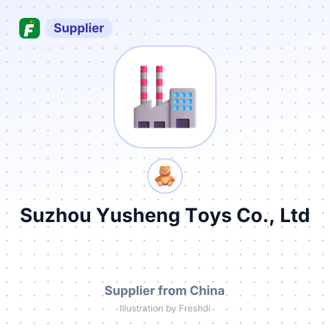 Suzhou Yusheng Toys Co., Ltd – summary card, no photo uploaded yet