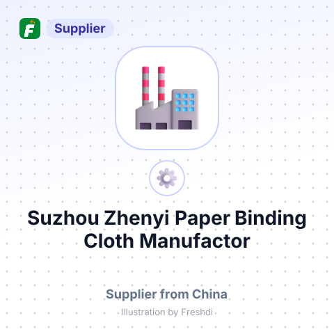 Suzhou Zhenyi Paper Binding Cloth Manufactor – summary card, no photo uploaded yet