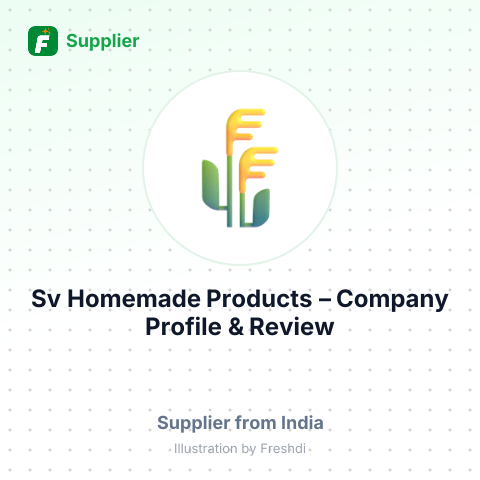 Sv Homemade Products – summary card, no photo uploaded yet