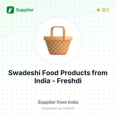 Swadeshi Food Products  – summary card, no photo uploaded yet