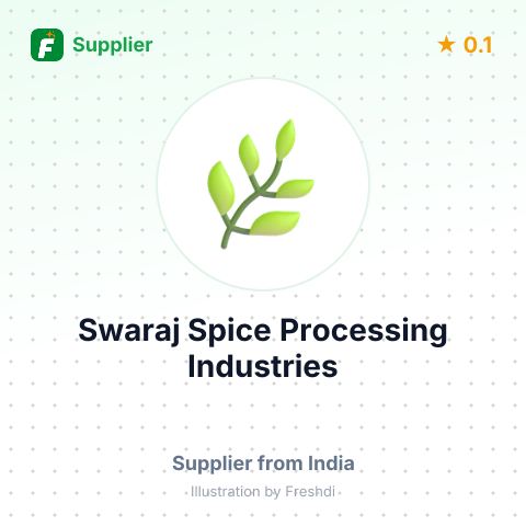 Swaraj Spice Processing Industries  – summary card, no photo uploaded yet