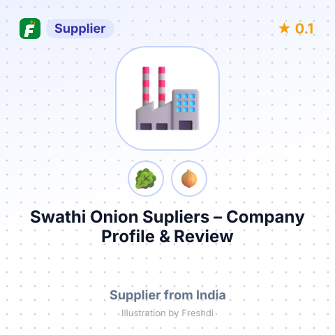 Swathi Onion Supliers – summary card, no photo uploaded yet