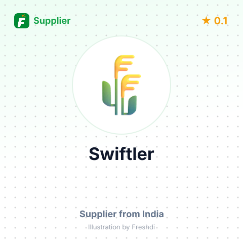 Swiftler  – summary card, no photo uploaded yet