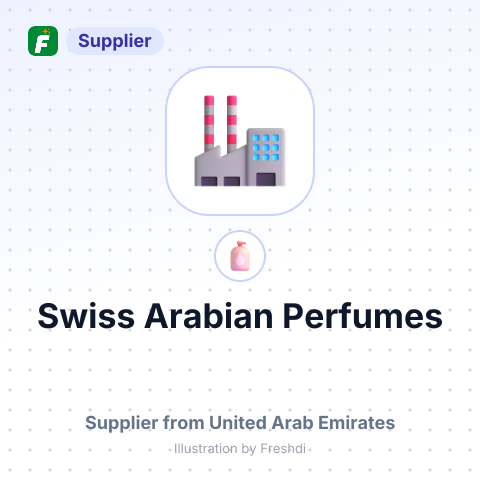 Swiss Arabian Perfumes – summary card, no photo uploaded yet