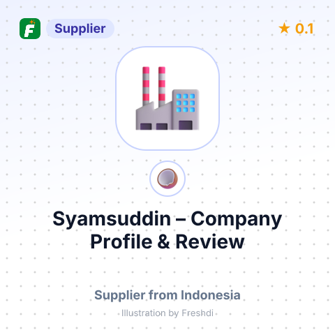 Syamsuddin – summary card, no photo uploaded yet