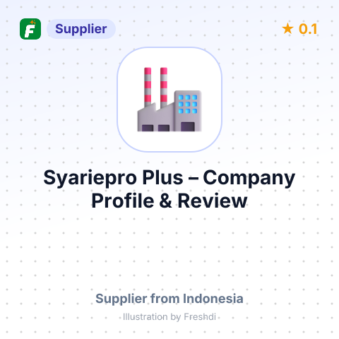 Syariepro Plus – summary card, no photo uploaded yet