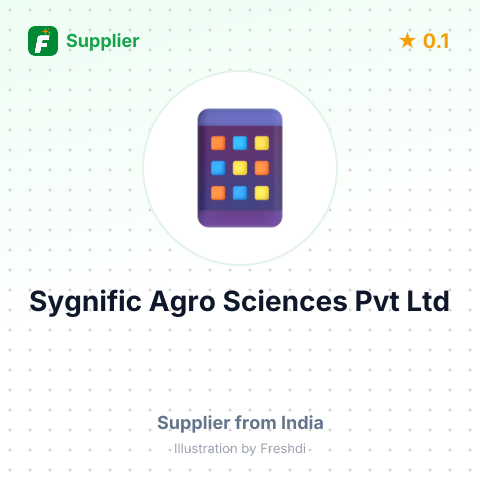 Sygnific Agro Sciences Pvt Ltd  – summary card, no photo uploaded yet