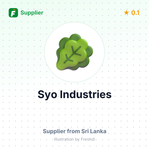 Syo Industries  – summary card, no photo uploaded yet