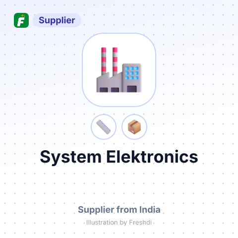 System Elektronics – summary card, no photo uploaded yet