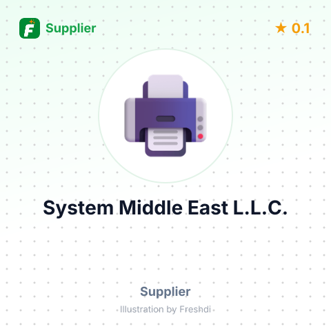 System Middle East L.L.C. – summary card, no photo uploaded yet