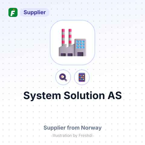 System Solution AS – summary card, no photo uploaded yet