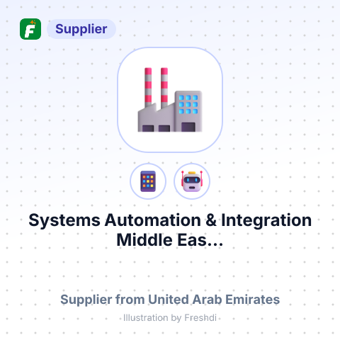 Systems Automation & Integration Middle Eas... – summary card, no photo uploaded yet