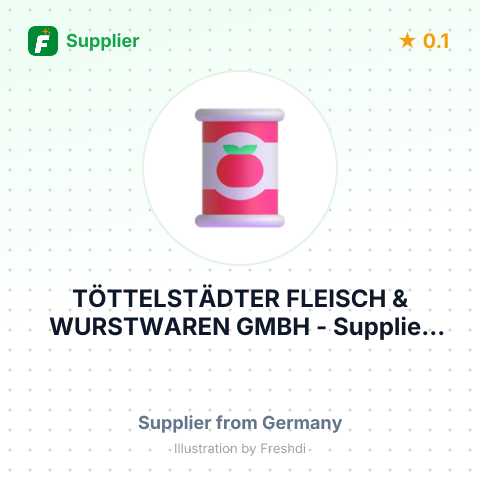 TÖTTELSTÄDTER FLEISCH & WURSTWAREN GMBH – summary card, no photo uploaded yet