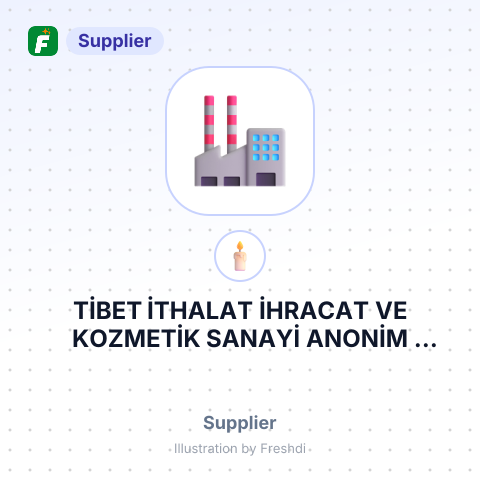 TİBET İTHALAT İHRACAT VE KOZMETİK SANAYİ ANONİM ŞİRKETİ – summary card, no photo uploaded yet