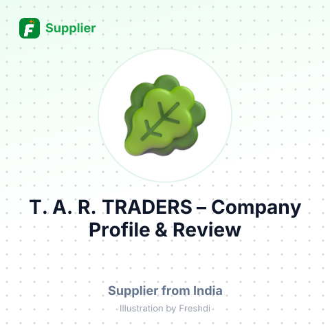 T. A. R. TRADERS – summary card, no photo uploaded yet