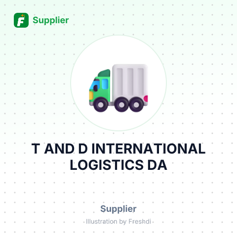 T AND D INTERNATIONAL LOGISTICS DA – summary card, no photo uploaded yet