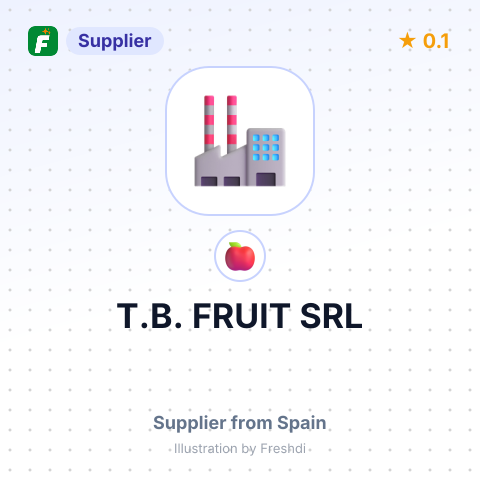 T.B. FRUIT SRL – summary card, no photo uploaded yet