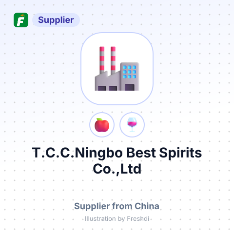 T.C.C.Ningbo Best Spirits Co.,Ltd – summary card, no photo uploaded yet