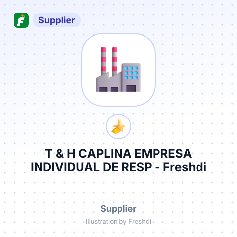 T & H CAPLINA EMPRESA INDIVIDUAL DE RESP – summary card, no photo uploaded yet