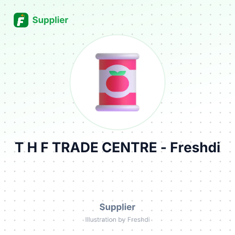 T H F TRADE CENTRE – summary card, no photo uploaded yet