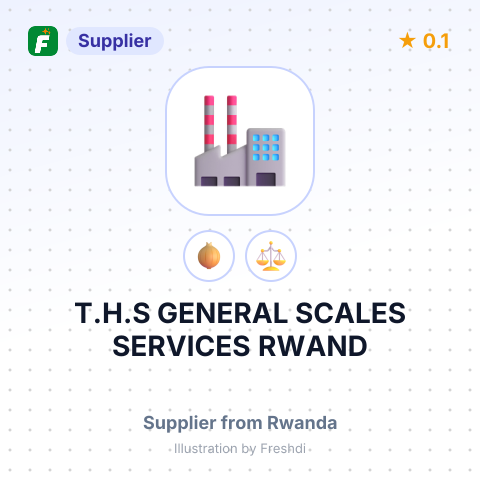 T.H.S GENERAL SCALES SERVICES RWAND – summary card, no photo uploaded yet