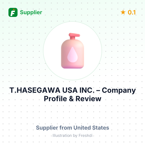 T.HASEGAWA USA, INC. – summary card, no photo uploaded yet